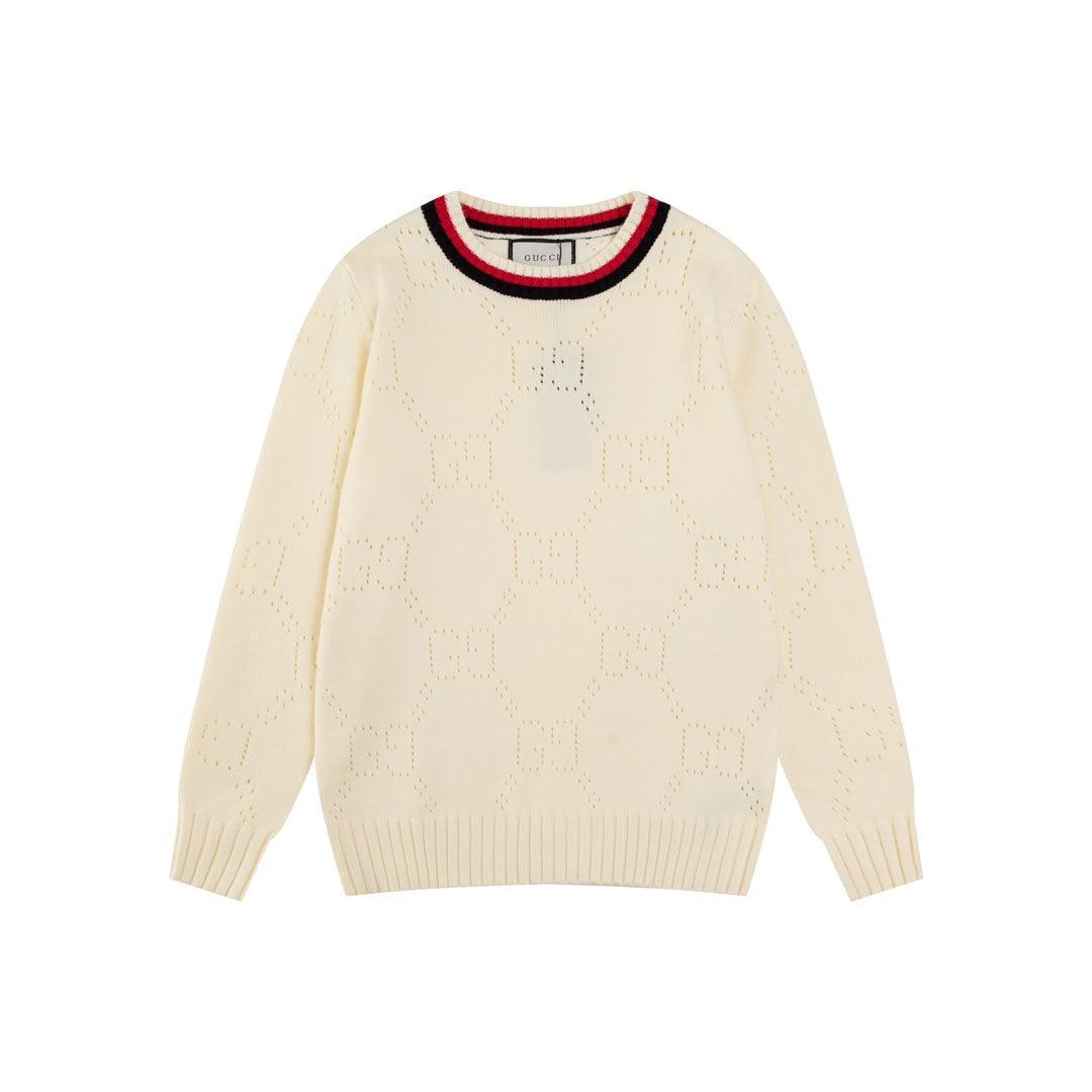 Perforated Gucci GG cotton sweater - Banlieue91