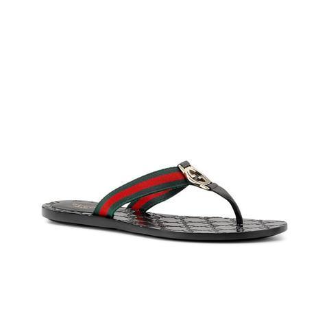 GUCCI Men's Luxurious Leather Slippers - New with Tags & Box - Banlieue91 -