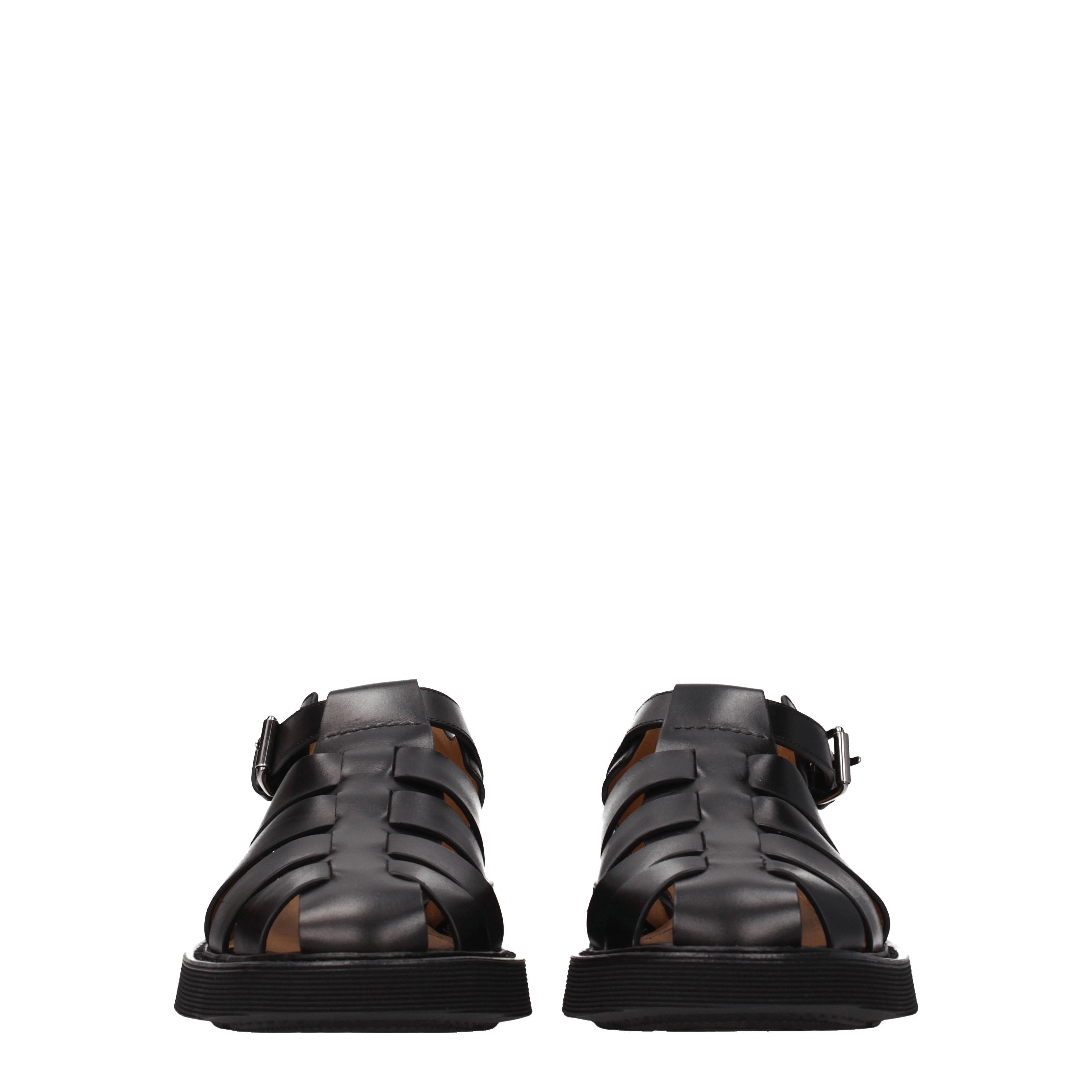 Church's Sandali Uomo Pelle Nero - Banlieue91 -