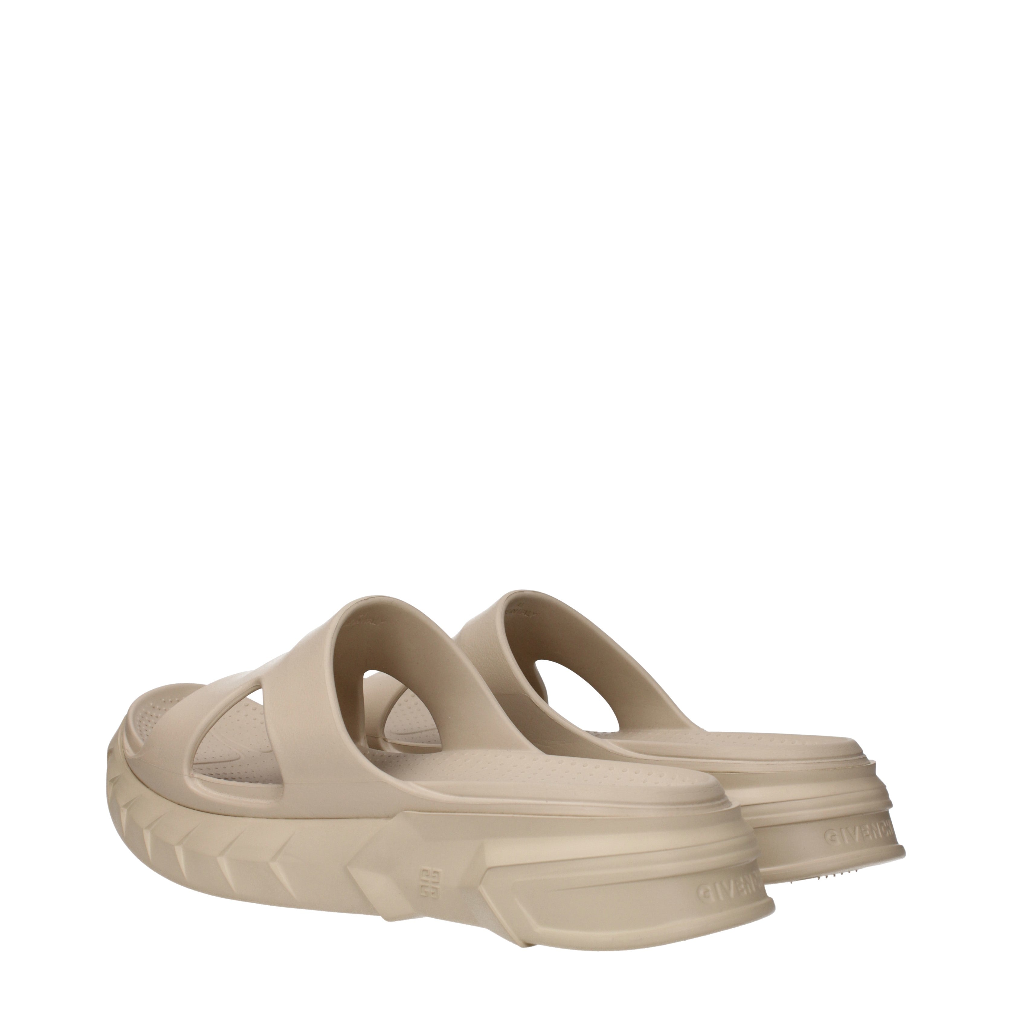 Givenchy Ciabatte e Zoccoli Marshmallow Uomo Gomma Beige/Sabbia - Banlieue91 -