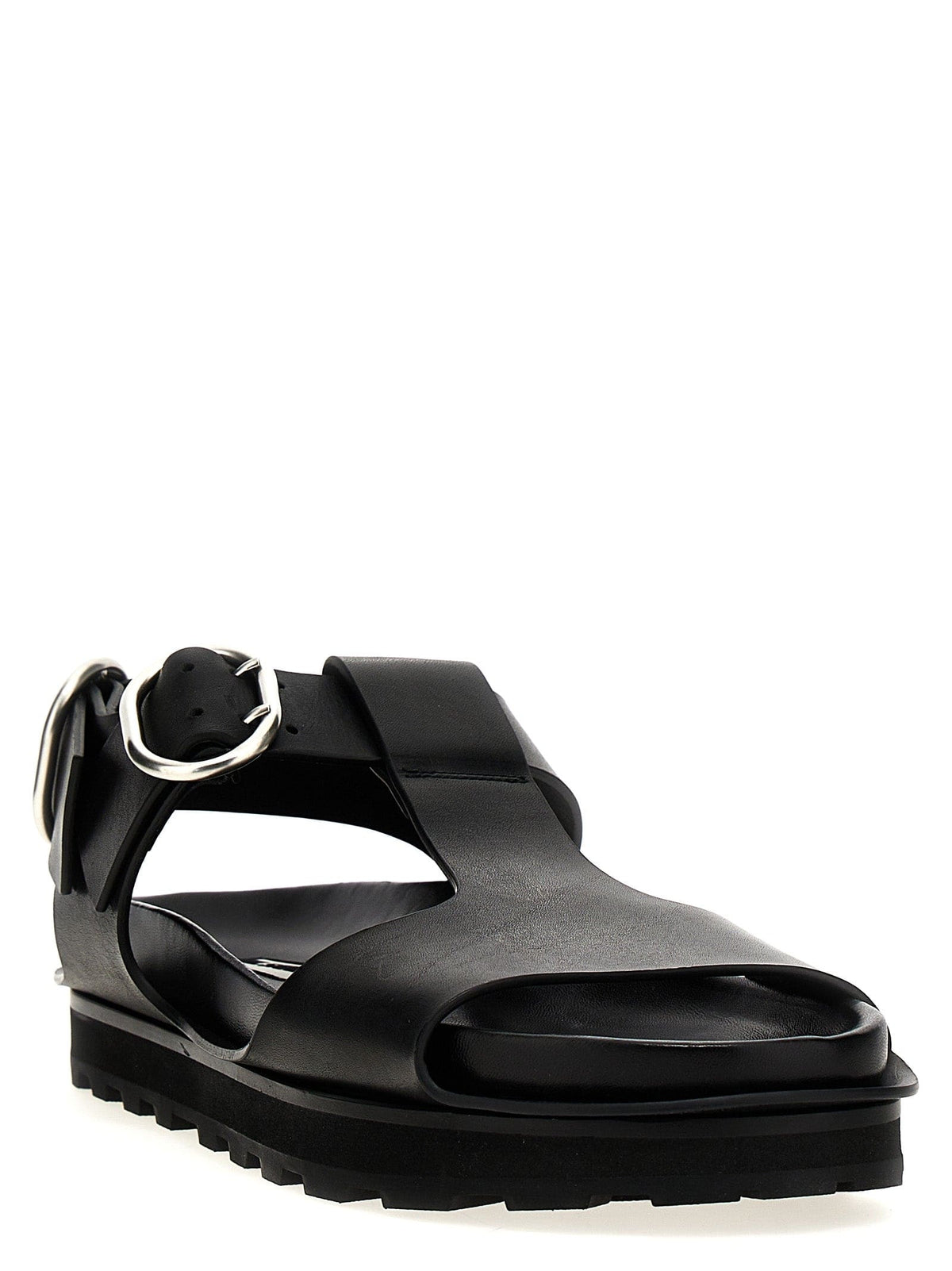 Jil Sander Leather Sandals | Banlieue91