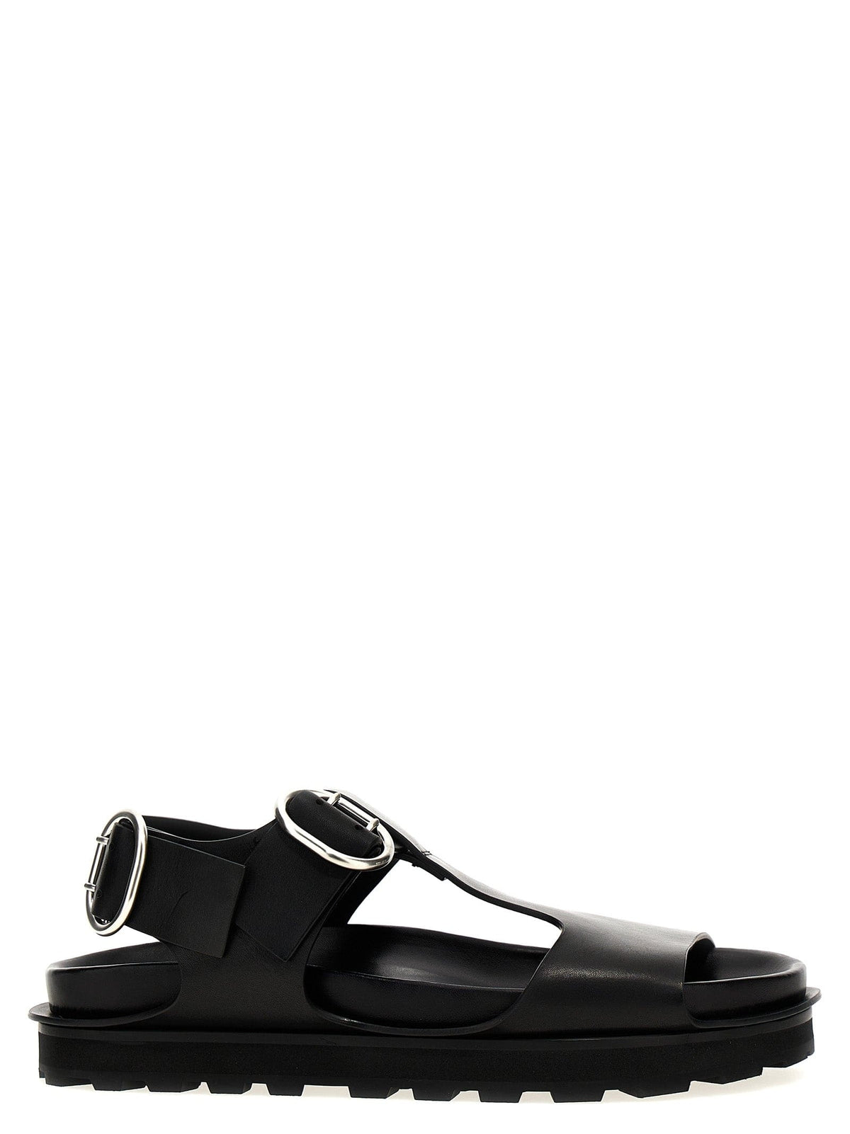 Jil Sander Leather Sandals | Banlieue91