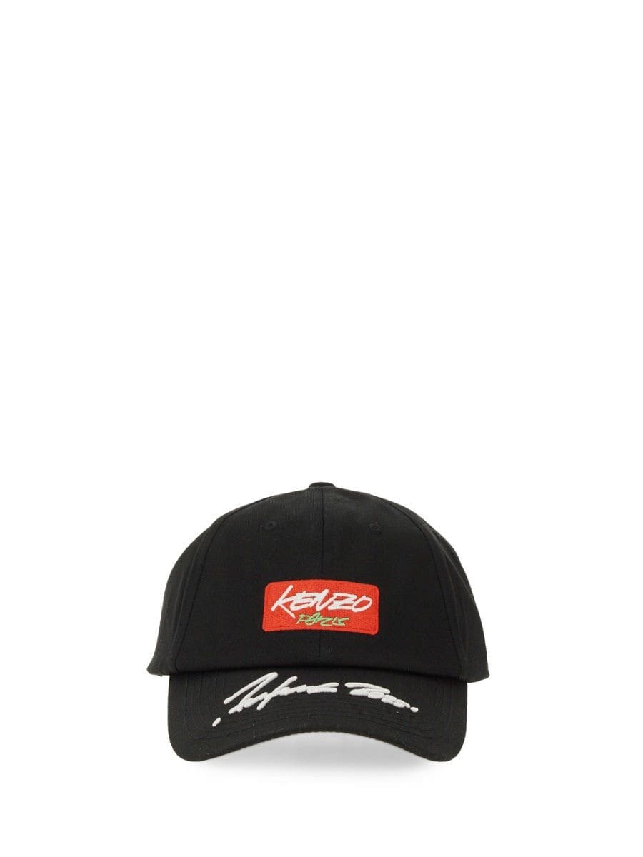 KENZO Cotton Cap with 'X FUTURA 2000' Embroidery | Banlieue91