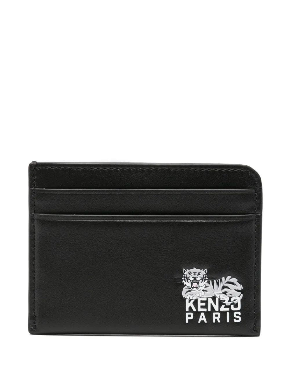KENZO Mini Happy Tiger Leather Card Holder | Banlieue91