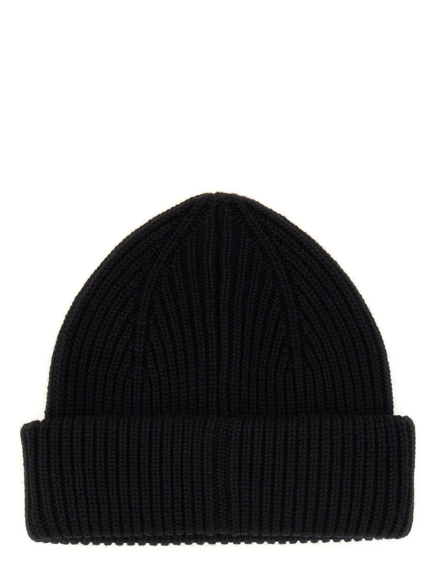LANVIN Wool Logo Beanie Hat - FW25 | Banlieue91