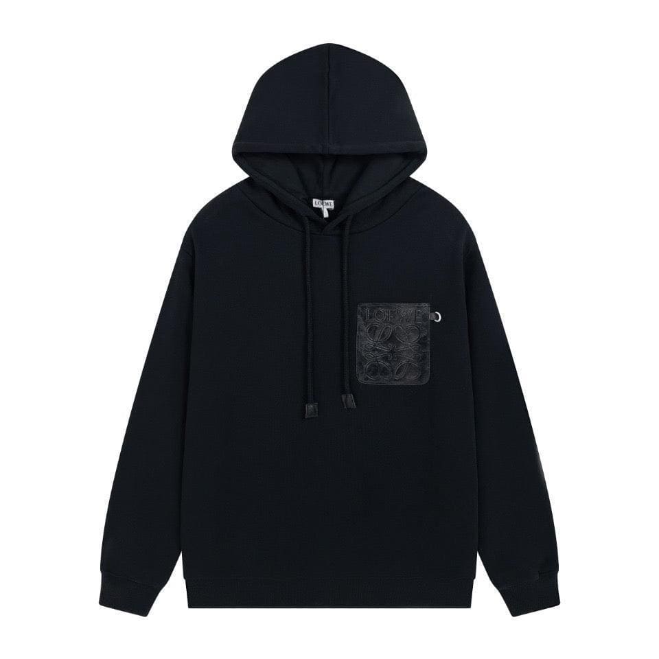 Loewe Relaxed fit hoodie in Cotton 'Black' | Banlieue91