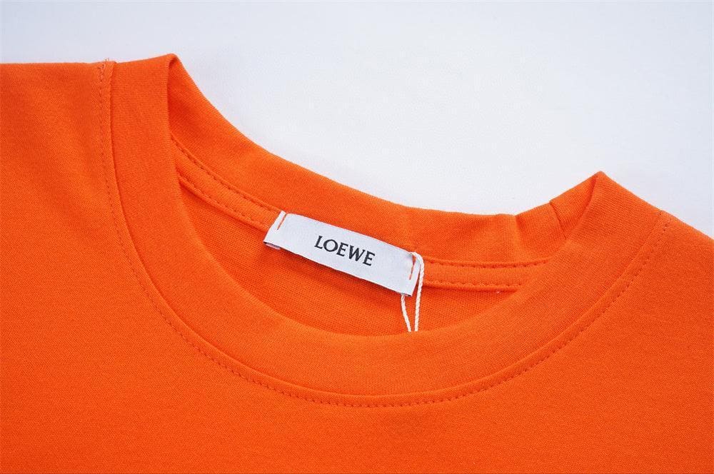 Loewe T-Shirt Without Collar 'Orange' | Banlieue91