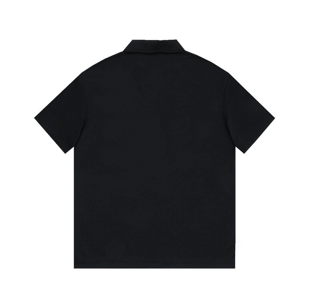 Louis Vuitton Black T-Shirt with Collar | Banlieue91