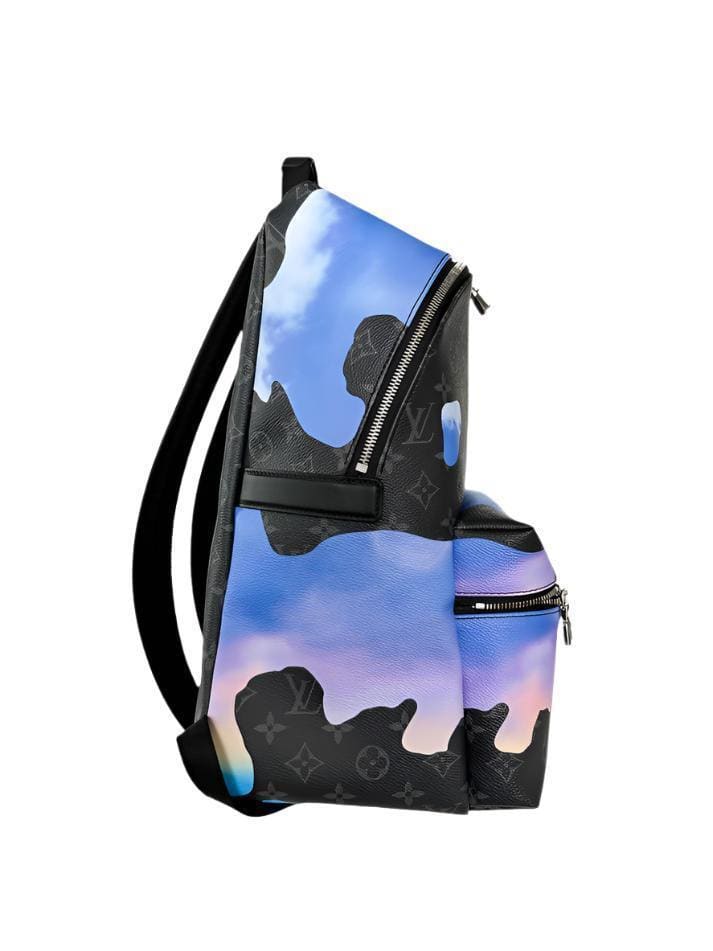 Louis Vuitton Blue Monogram Eclipse Online Exclusive Discovery Backpack | Banlieue91