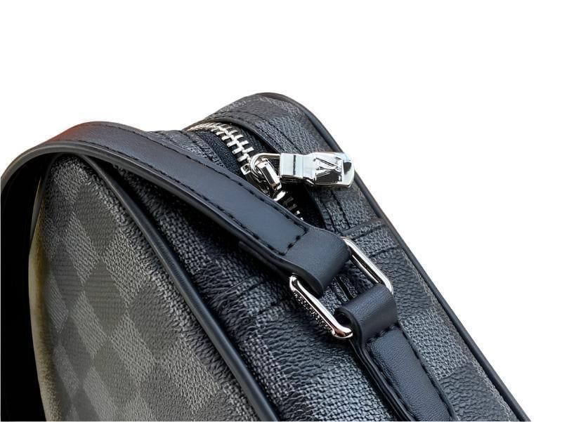 LOUIS VUITTON Danube NM Size PM Damier Graphite Noir For Men | Banlieue91