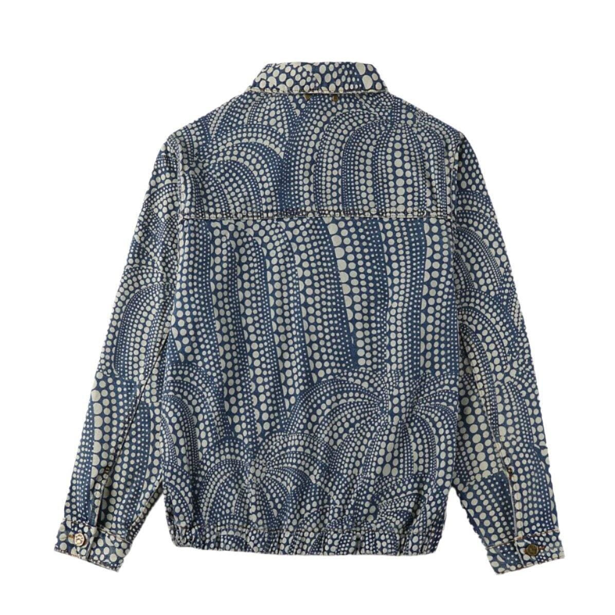 Louis Vuitton LV x YK All Over Pumpkin Denim Blouson Jacket | Banlieue91