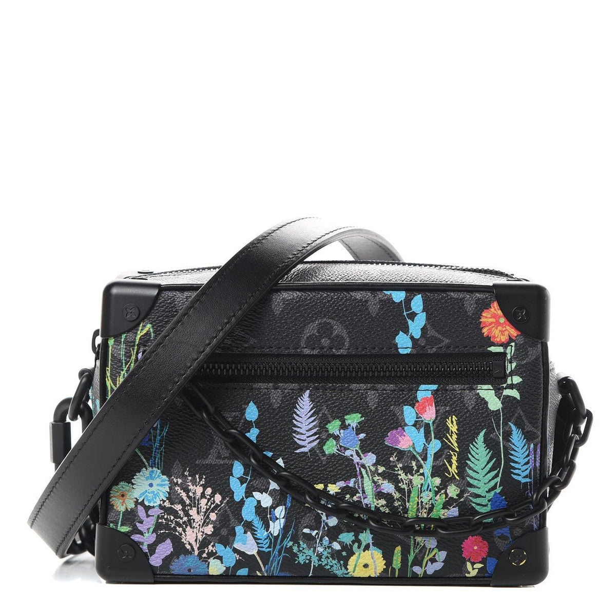 Louis Vuitton Monogram Eclipse Flower Print Mini Soft Trunk Women's Bag | Banlieue91