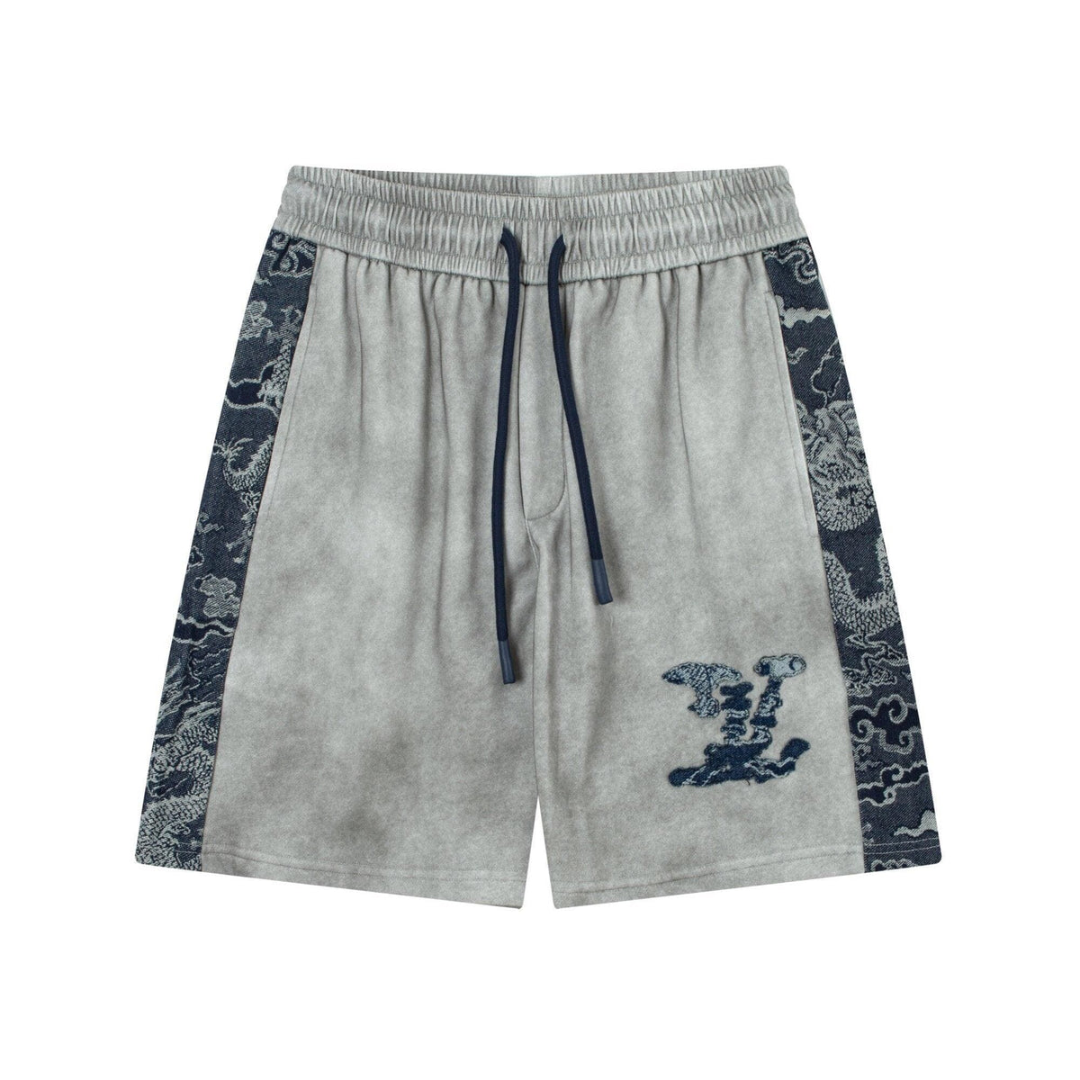 Louis Vuitton Sport Short Pant 'Grey/Blue' | Banlieue91