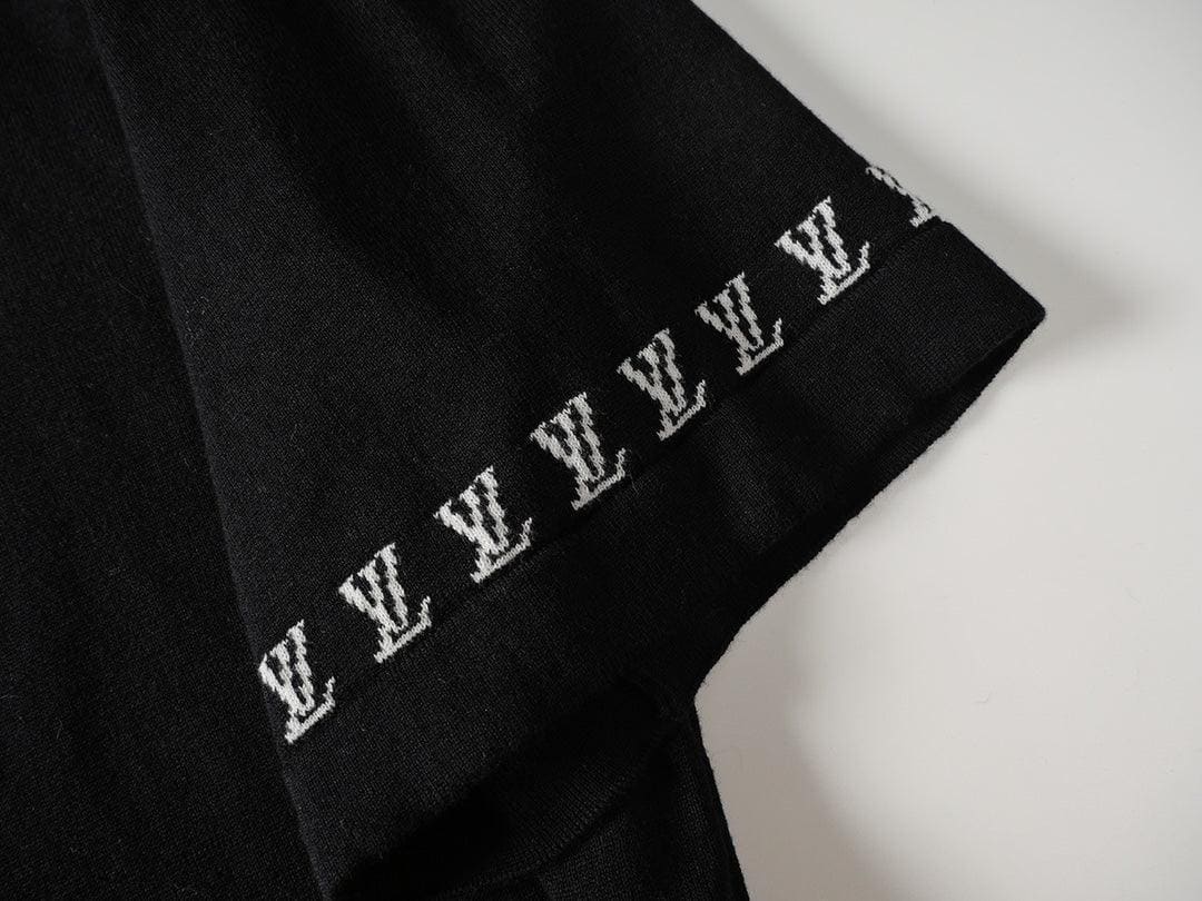 Louis Vuitton T-Shirt Without Collar 'Black' | Banlieue91