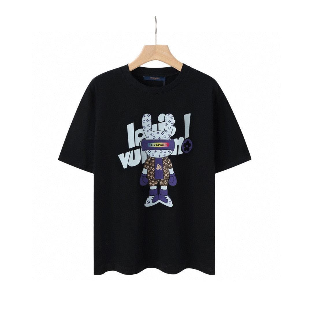 Louis Vuitton T-Shirt Without Collar 'Black' | Banlieue91