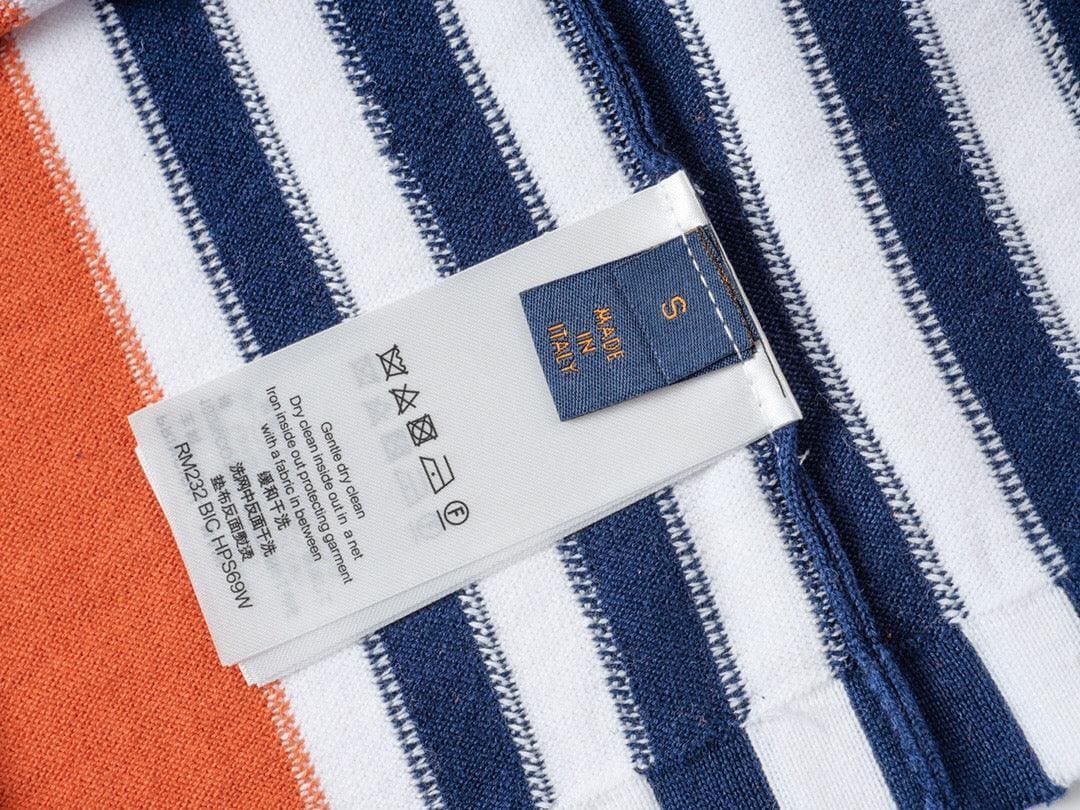Louis Vuitton T-Shirt Without Collar 'Orange' | Banlieue91
