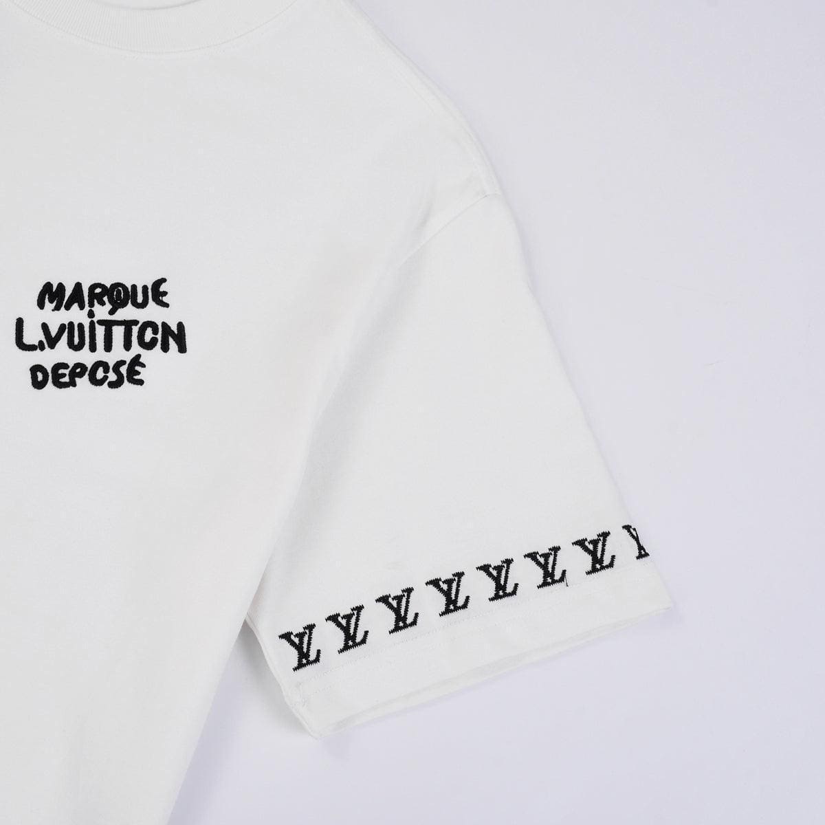 Louis Vuitton T-Shirt Without Collar 'White' | Banlieue91
