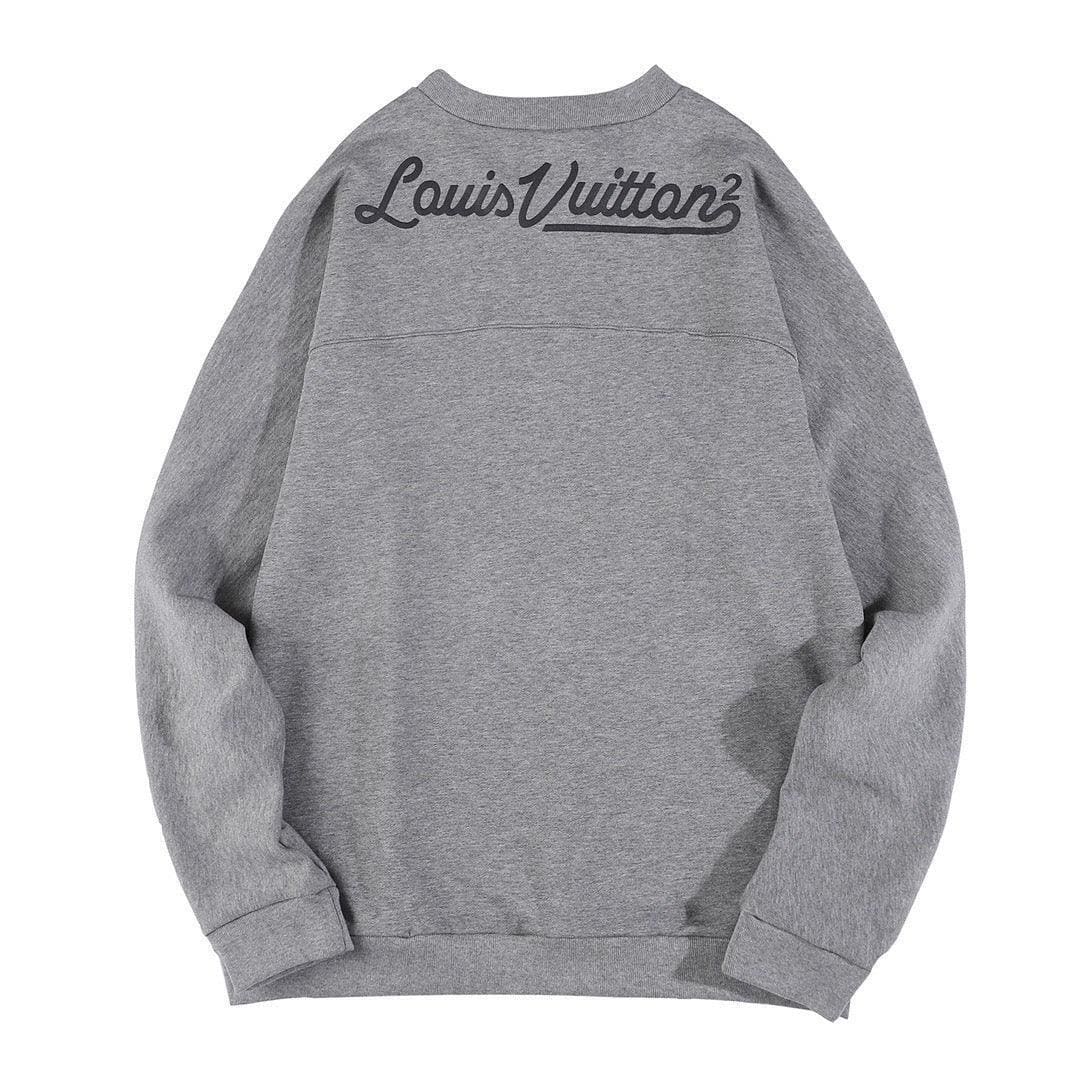 Louis Vuitton x Nigo Printed Heart Sweatshirt Light Grey | Banlieue91