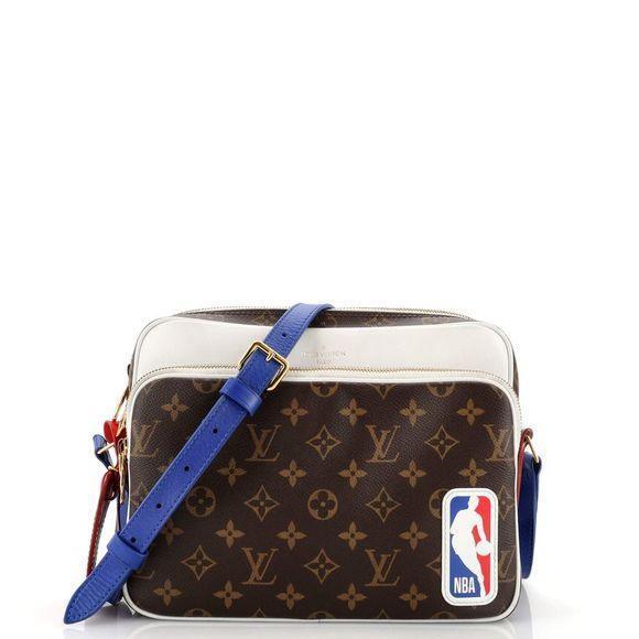 Louis Vuitton x NBA Nil Messenger Bag in Monogram Antarctica Canvas - Banlieue91