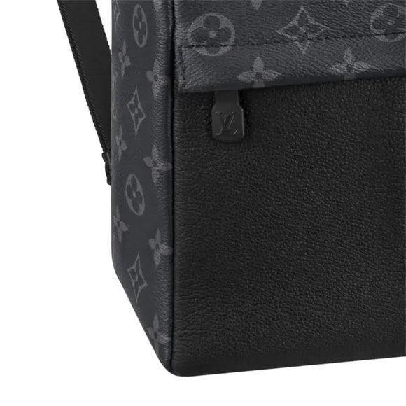 Louis Vuitton Backpack Rucksack Black Monogram Eclipse Canvas Leather - Banlieue91