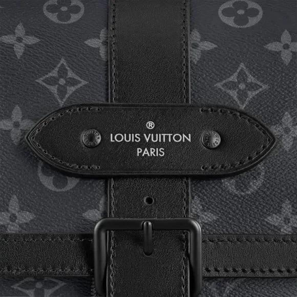 Louis Vuitton Backpack Rucksack Black Monogram Eclipse Canvas Leather - Banlieue91