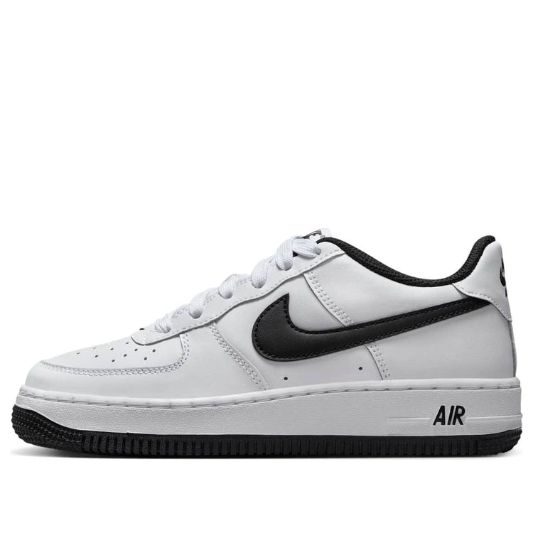 Nike Air Force 1 LV8 'White Black' sneakers showcasing a trendy design perfect for lifestyle wear.