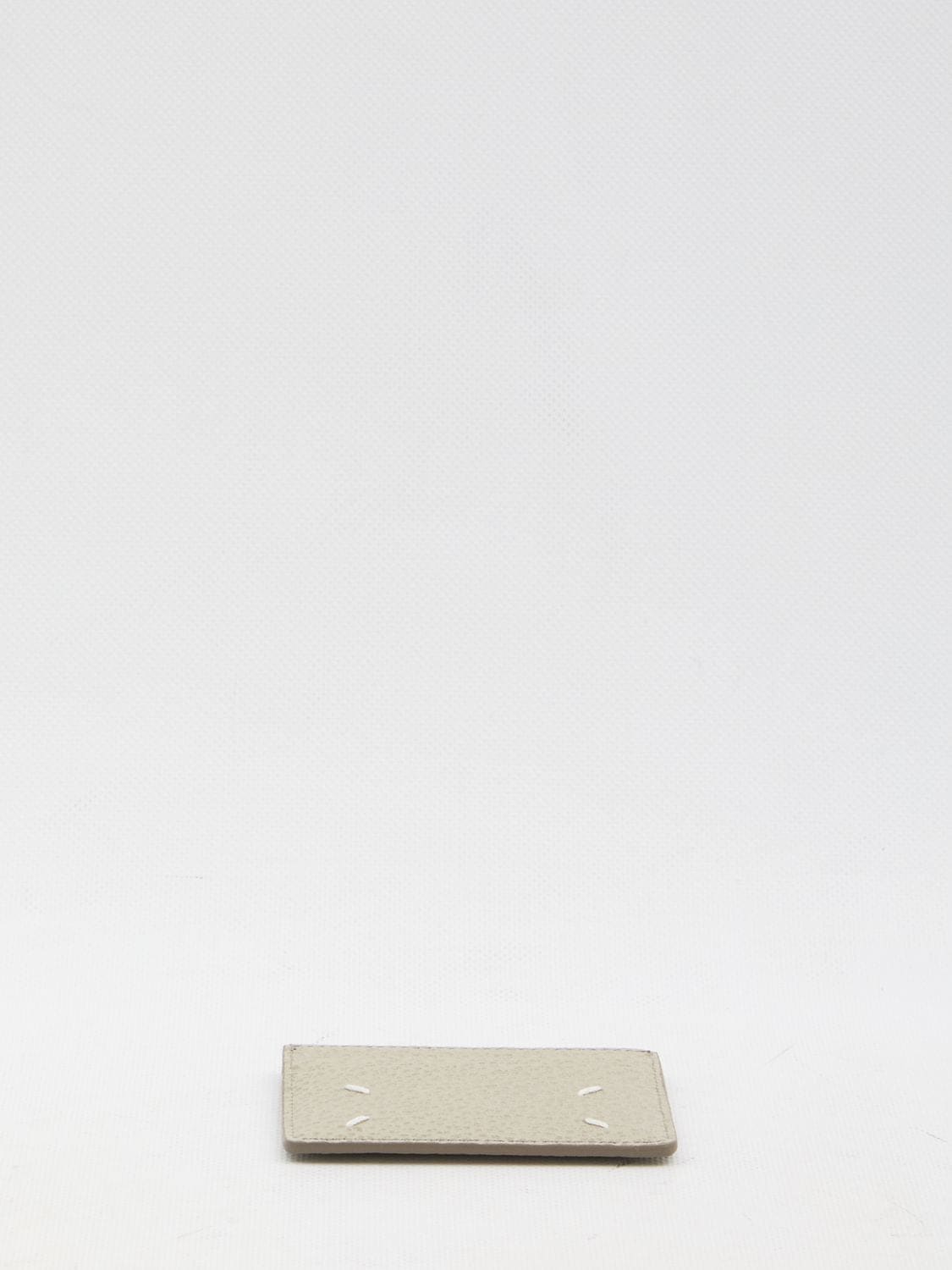 MAISON MARGIELA Grained Leather Mini Cardholder with Four Seams | Banlieue91