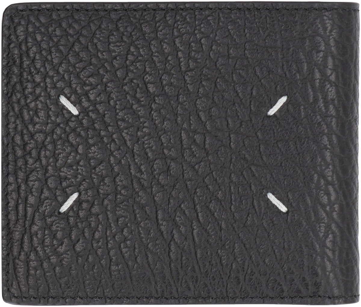 MAISON MARGIELA Mini Bi-Fold Wallet 9.5x11x1 cm | Banlieue91