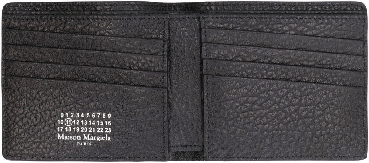 MAISON MARGIELA Mini Bi-Fold Wallet 9.5x11x1 cm | Banlieue91