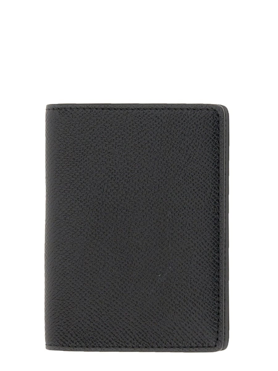 MAISON MARGIELA Mini Leather Card Holder for Men | Banlieue91