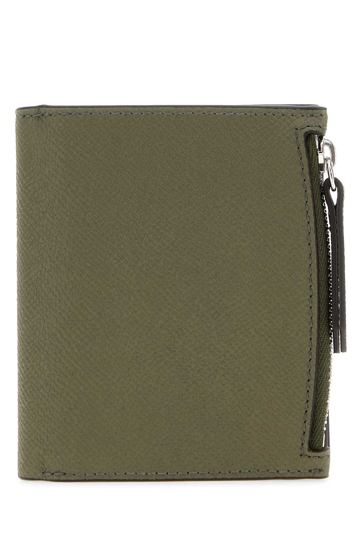 MAISON MARGIELA Mini Leather Flip Flap Wallet for Men | Banlieue91