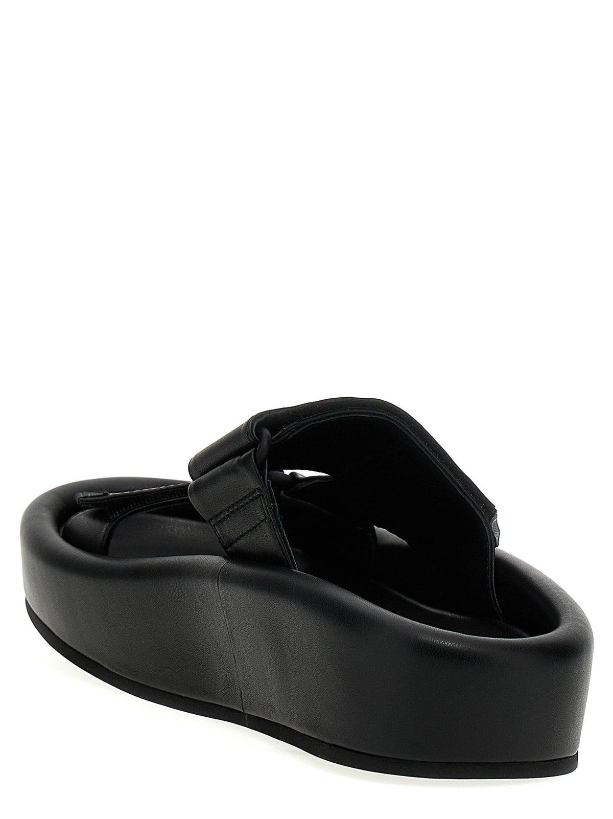 Mm6 Maison Margiela Leather Sandals | Banlieue91