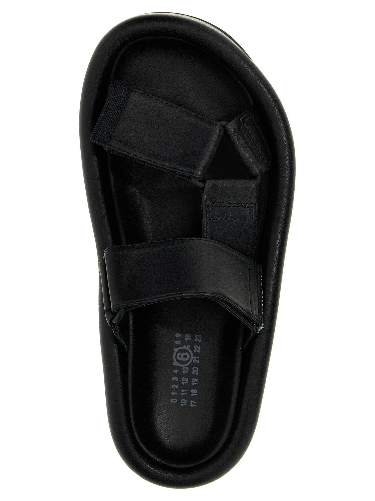 Mm6 Maison Margiela Leather Sandals | Banlieue91