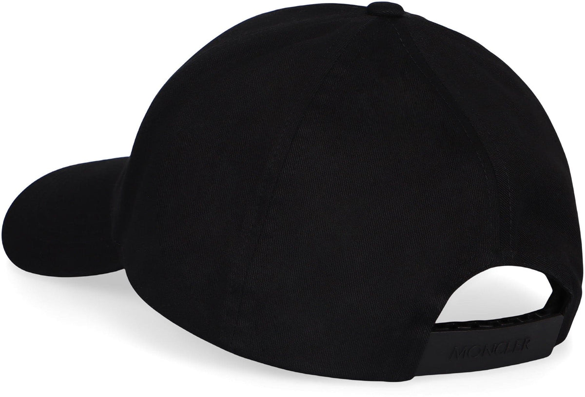 MONCLER Genuine Cotton Gabardine Baseball Cap | Banlieue91