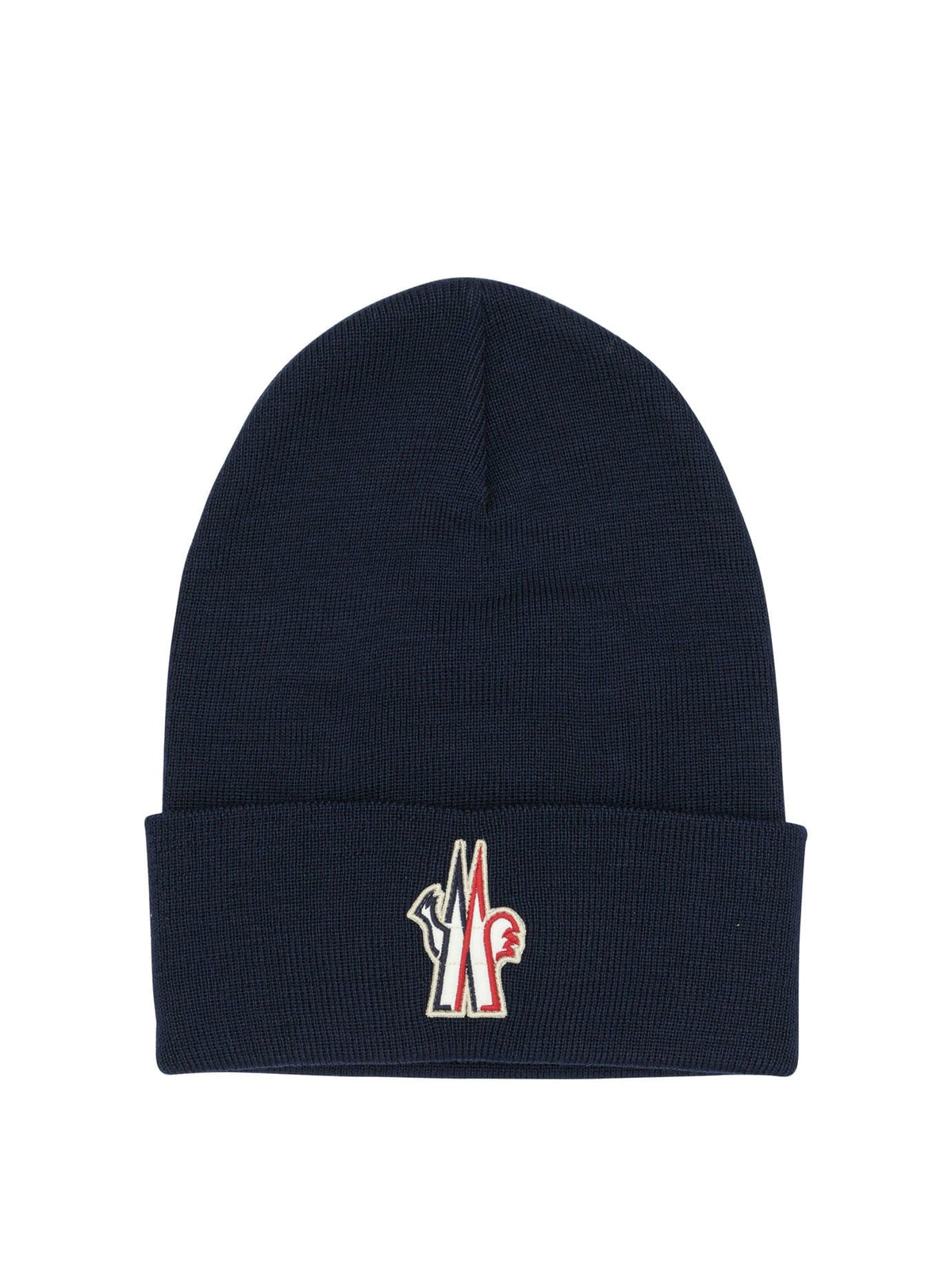 MONCLER GRENOBLE Wool Beanie for Men - Classic Logo Design | Banlieue91
