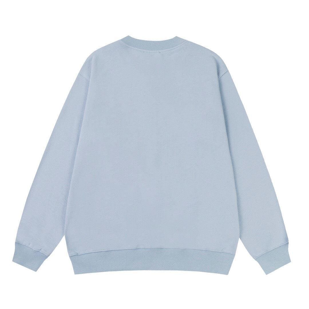 Moncler Logo Patch Sweatshirt 'Blue' | Banlieue91