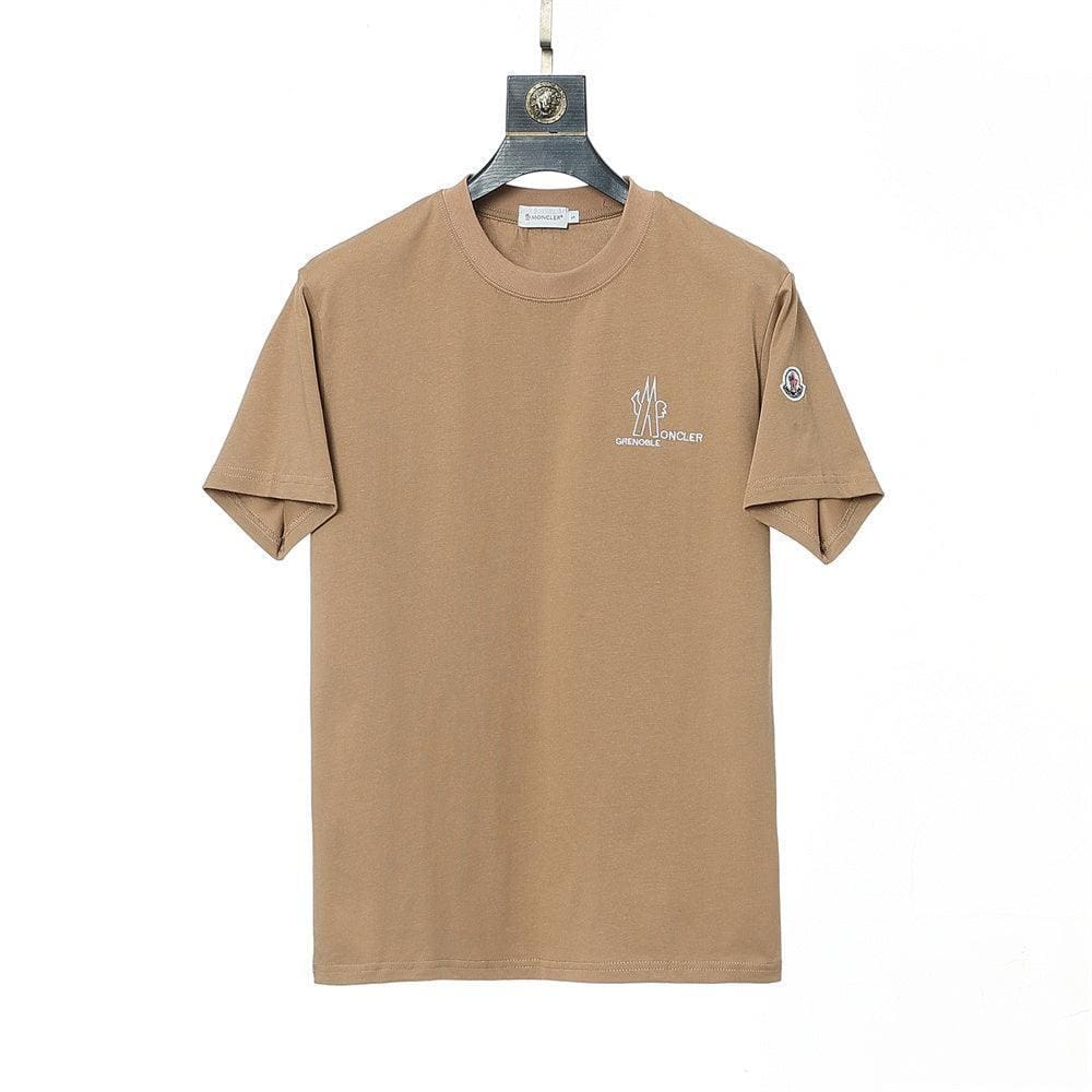 Moncler T-Shirt Without Collar 'Beige' | Banlieue91