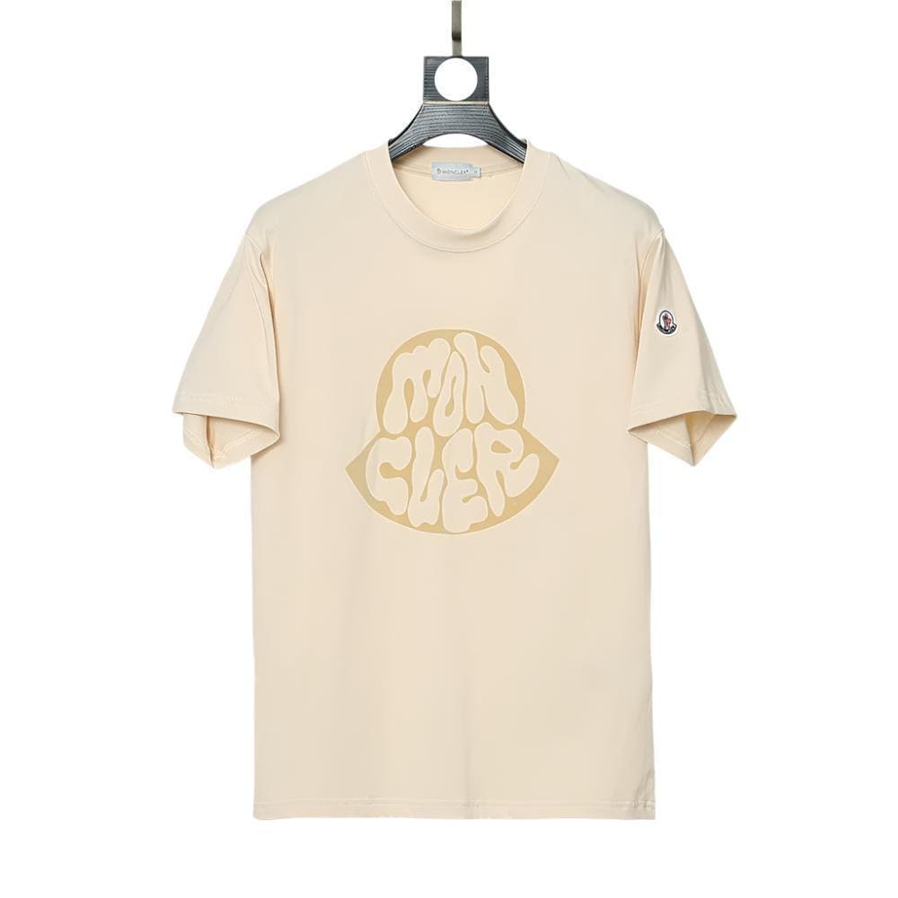 Moncler T-Shirt Without Collar 'Beige' | Banlieue91