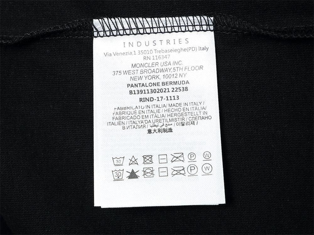 Moncler T-Shirt Without Collar 'Black' | Banlieue91