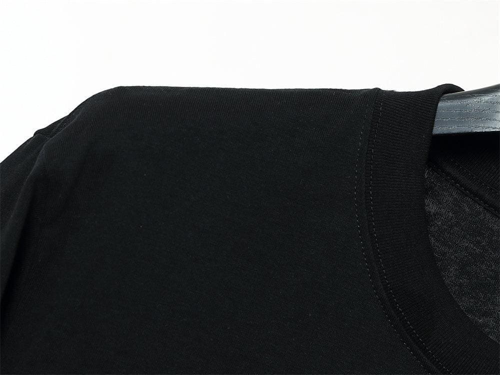 Moncler T-Shirt Without Collar 'Black' | Banlieue91