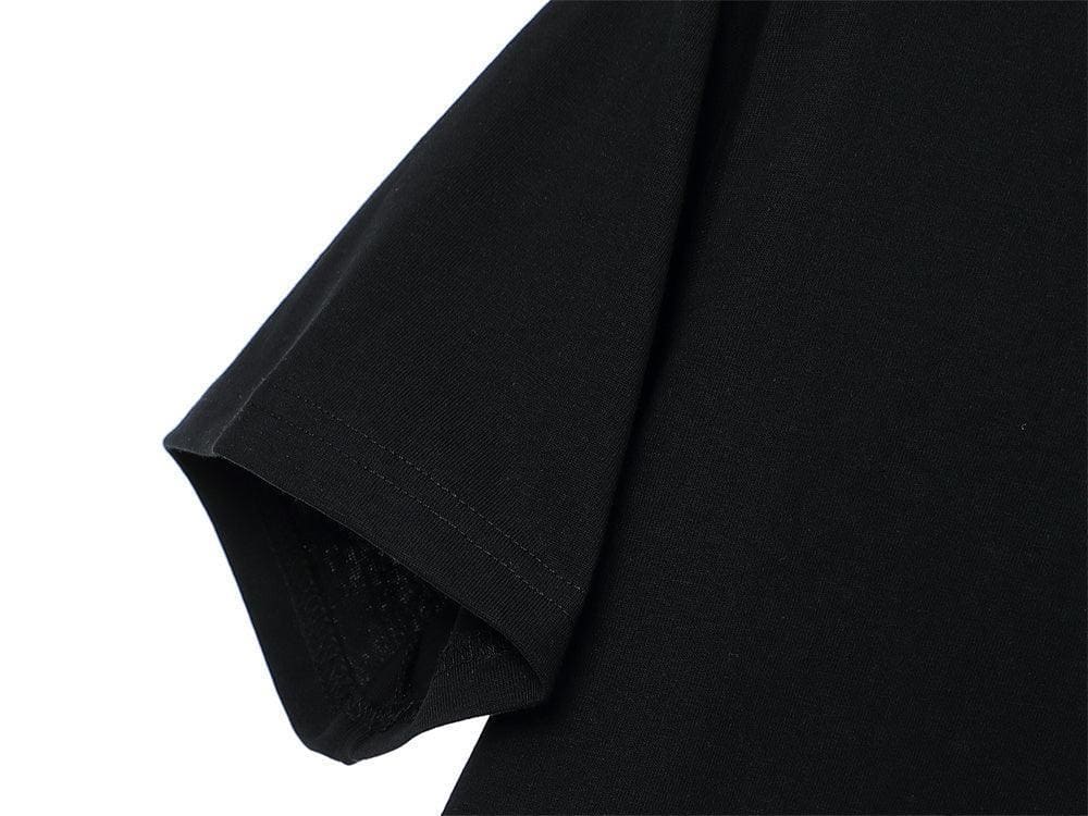 Moncler T-Shirt Without Collar 'Black' | Banlieue91