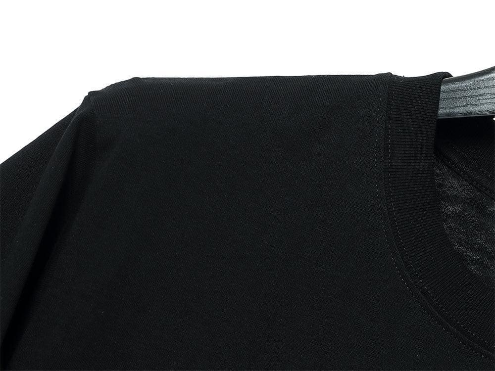 Moncler T-Shirt Without Collar 'Black' | Banlieue91