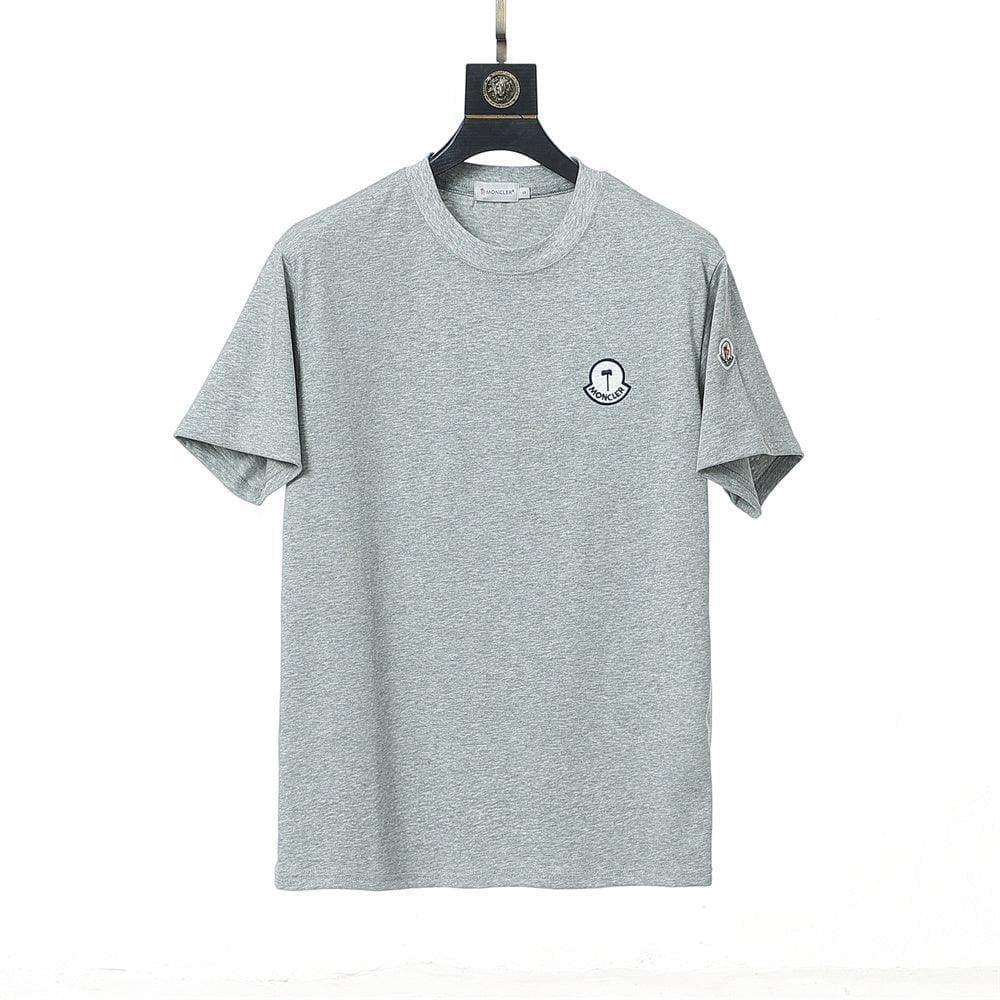 Moncler T-Shirt Without Collar 'Grey' | Banlieue91