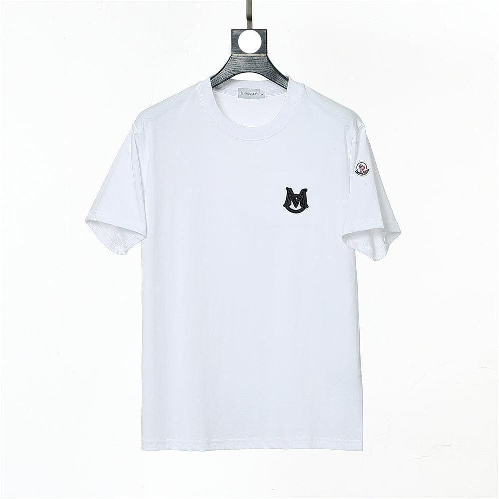 Moncler T-Shirt Without Collar 'White' | Banlieue91