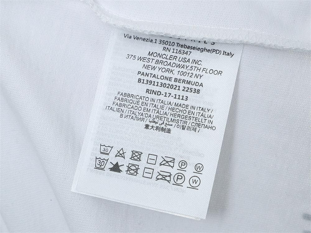 Moncler T-Shirt Without Collar 'White' | Banlieue91