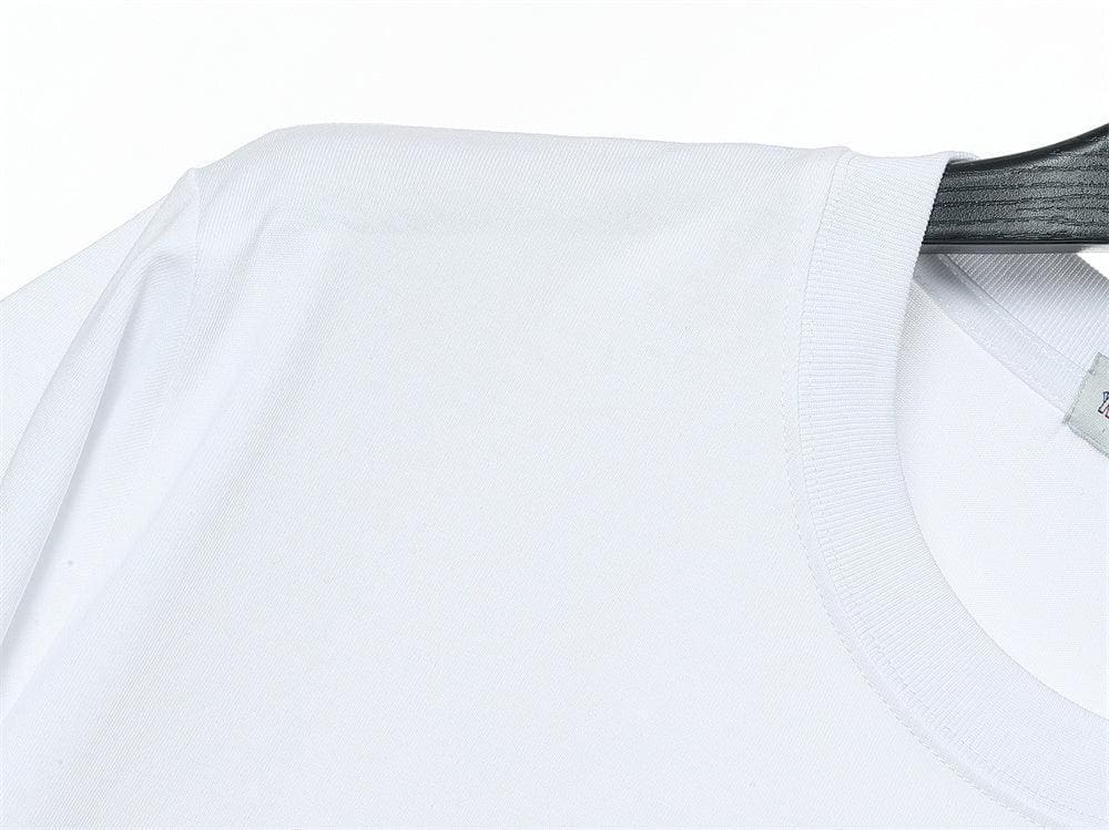 Moncler T-Shirt Without Collar 'White' | Banlieue91