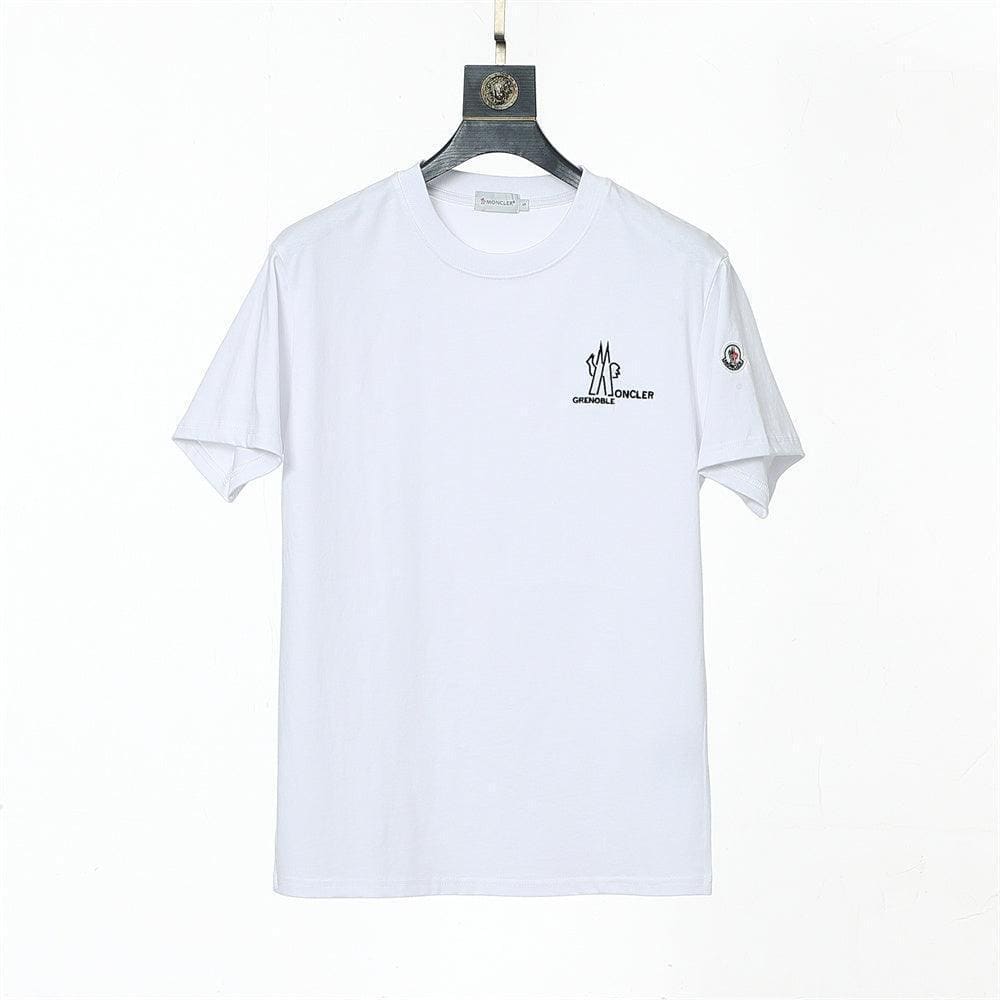 Moncler T-Shirt Without Collar 'White' | Banlieue91