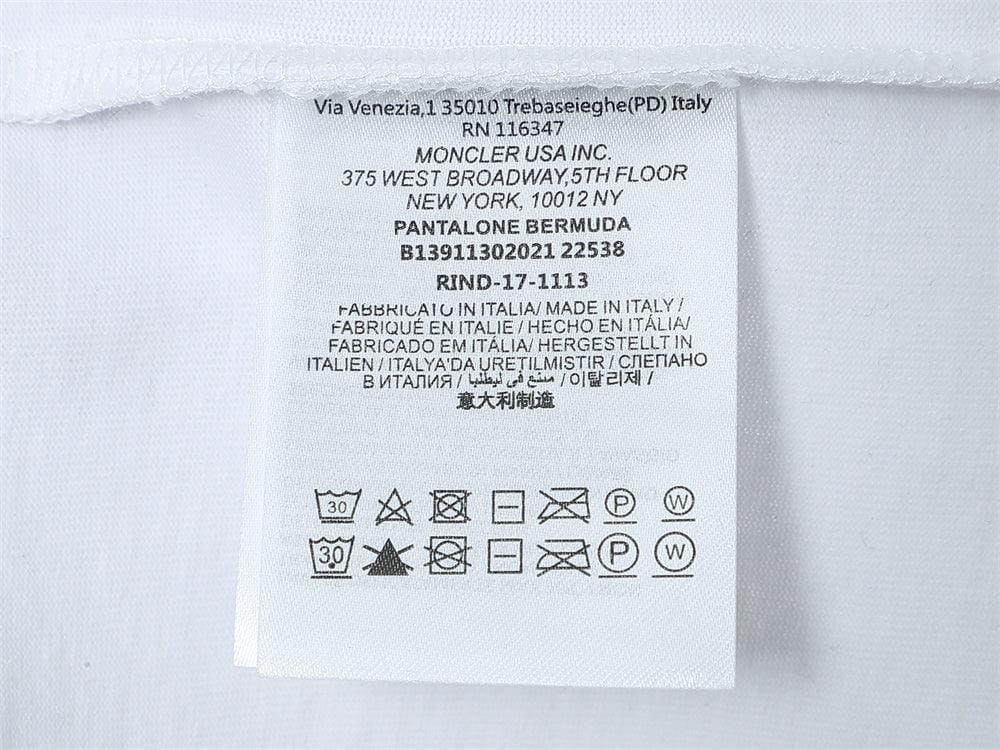 Moncler T-Shirt Without Collar 'White' | Banlieue91