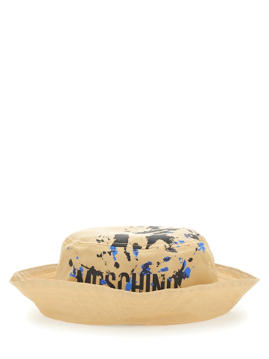 MOSCHINO COUTURE Couture Bucket Hat with Logo | Banlieue91