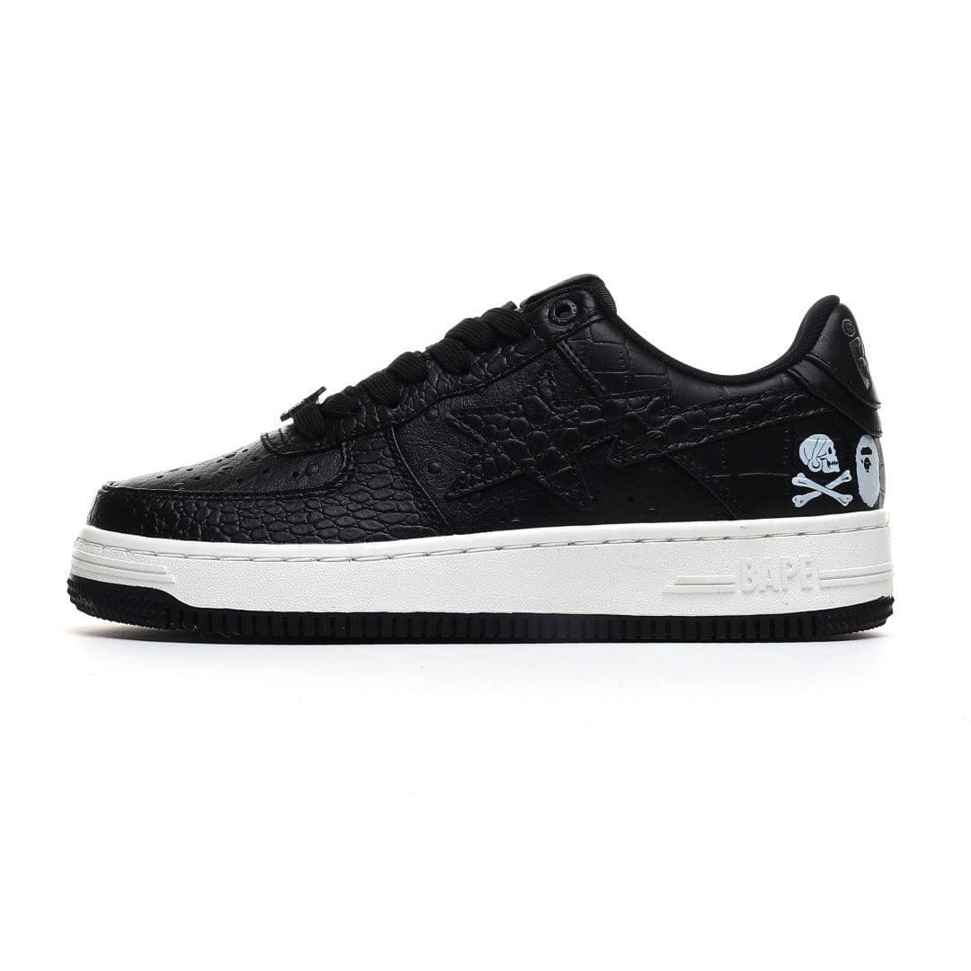 Neighborhood x Bapesta 'Black Crocodile & Ostrich' | Banlieue91